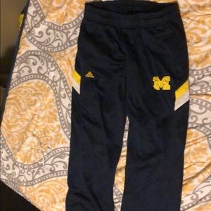 Adidas University of Michigan Sweatpants